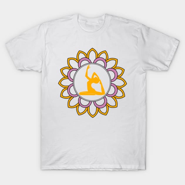 yoga T-Shirt by sujatadongre99